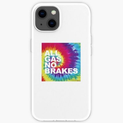 All Gas No Brakes Logo Rainbow Block iPhone Soft Case RB2405 product Offical Channel 5 Merch