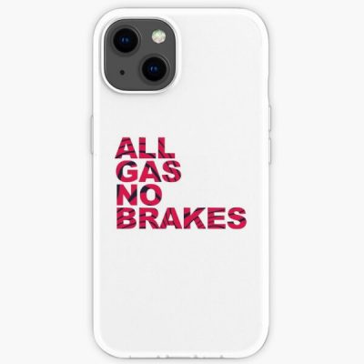 All Gas No Brakes Logo Pewdiepie Pattern iPhone Soft Case RB2405 product Offical Channel 5 Merch