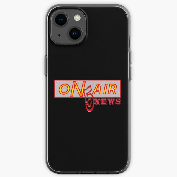 channel 5 news on air iPhone Soft Case RB2405 product Offical Channel 5 Merch