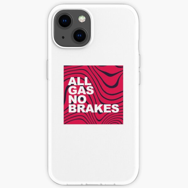 All Gas No Brakes Logo Pewdiepie Pattern Block iPhone Soft Case RB2405 product Offical Channel 5 Merch