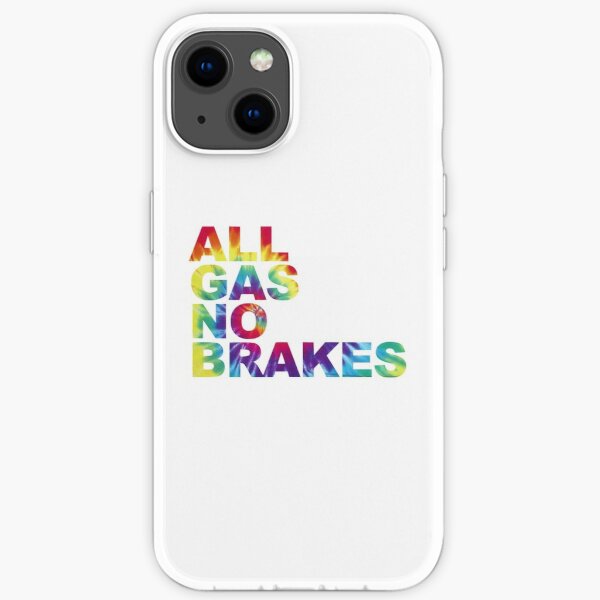 All Gas No Brakes Logo Rainbow iPhone Soft Case RB2405 product Offical Channel 5 Merch