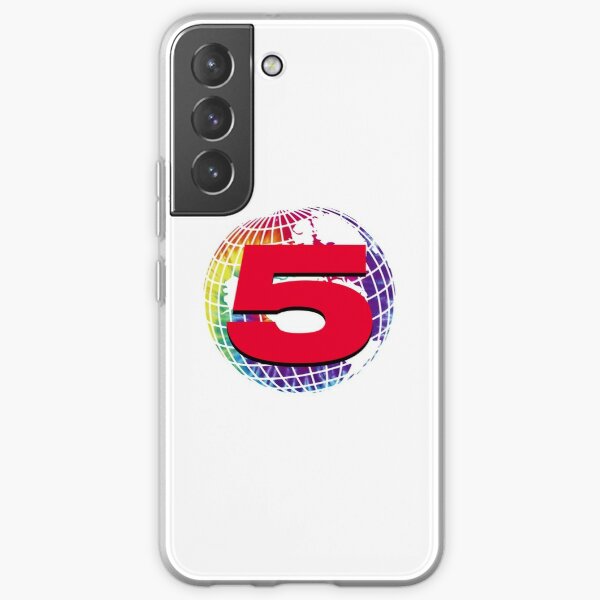 Channel 5 Logo Rainbow Samsung Galaxy Soft Case RB2405 product Offical Channel 5 Merch