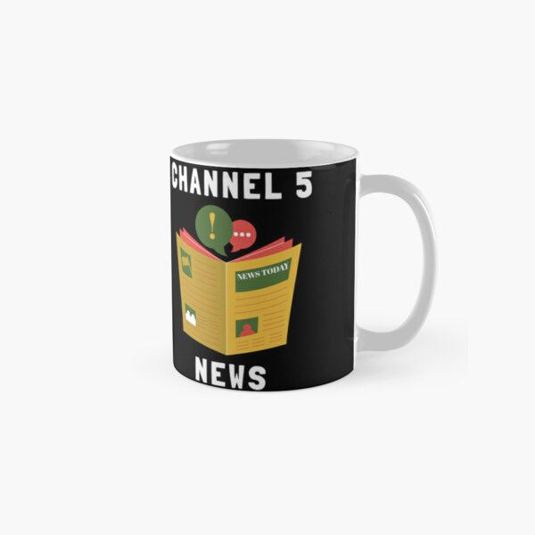 CHANNEL 5 NEWS | Andrew Callaghan | All Gas No Breaks Classic Mug RB2405 product Offical Channel 5 Merch