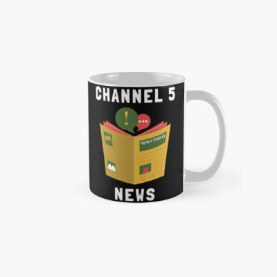 CHANNEL 5 NEWS  Andrew Callaghan  All Gas No Breaks   Classic Mug RB2405 product Offical Channel 5 Merch