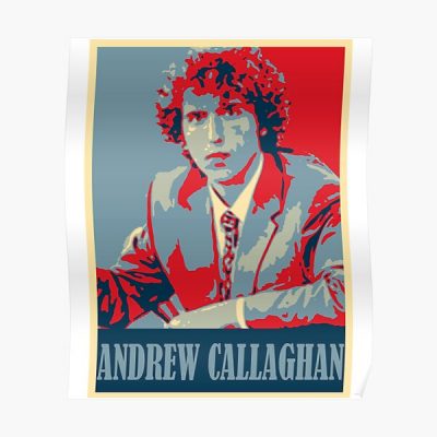 Andrew Callaghan    Poster RB2405 product Offical Channel 5 Merch