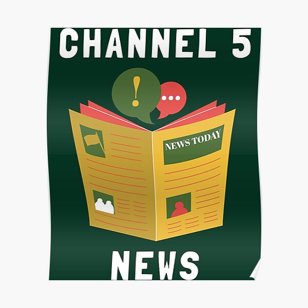 CHANNEL 5 NEWS  Andrew Callaghan  All Gas No Breaks Essential Poster RB2405 product Offical Channel 5 Merch