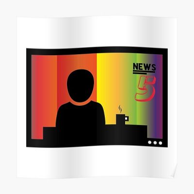 Channel 5 News T.V Poster RB2405 product Offical Channel 5 Merch