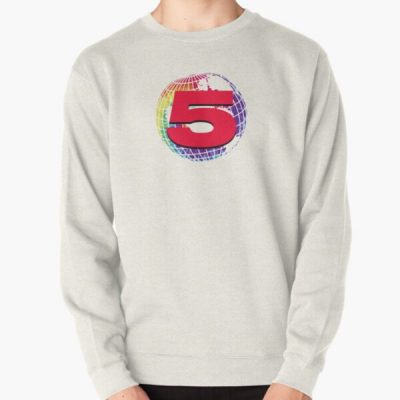 Channel 5 Logo Rainbow Pullover Sweatshirt RB2405 product Offical Channel 5 Merch