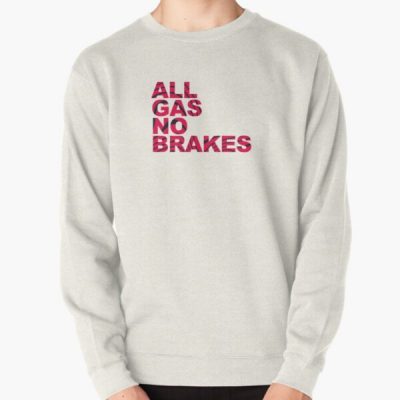 All Gas No Brakes Logo Pewdiepie Pattern Pullover Sweatshirt RB2405 product Offical Channel 5 Merch