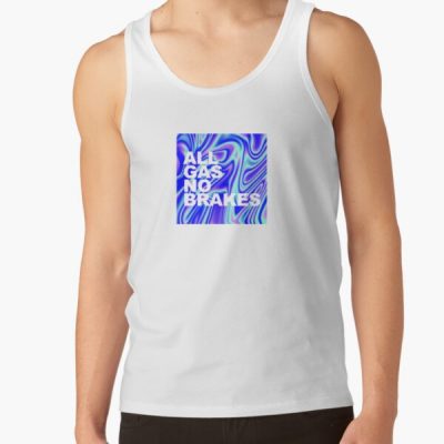 All Gas No Brakes Logo Pearlescent Block Tank Top RB2405 product Offical Channel 5 Merch