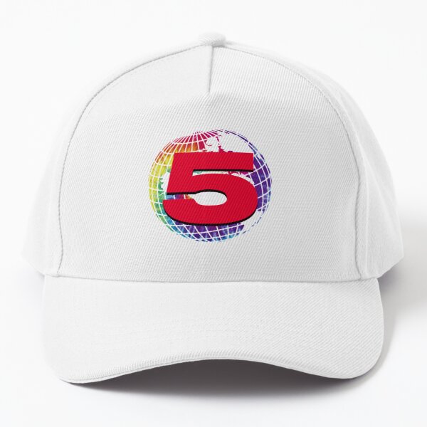 Channel 5 Logo Rainbow Baseball Cap RB2405 product Offical Channel 5 Merch