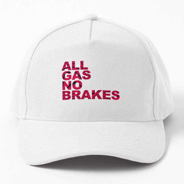 All Gas No Brakes Logo Pewdiepie Pattern Baseball Cap RB2405 product Offical Channel 5 Merch