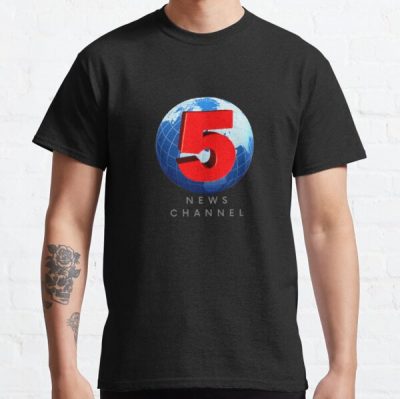 Channel 5 News Channel, TV5 Classic T-Shirt RB2405 product Offical Channel 5 Merch