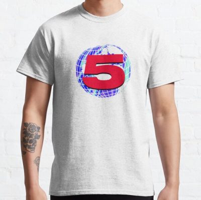 Channel 5 Logo Pearlescent Classic T-Shirt RB2405 product Offical Channel 5 Merch