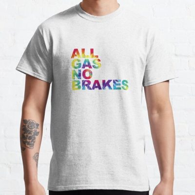 All Gas No Brakes Logo Rainbow Classic T-Shirt RB2405 product Offical Channel 5 Merch
