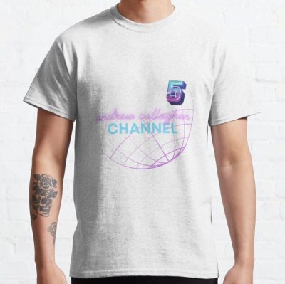 andrew callaghan channel 5 news Classic T-Shirt RB2405 product Offical Channel 5 Merch