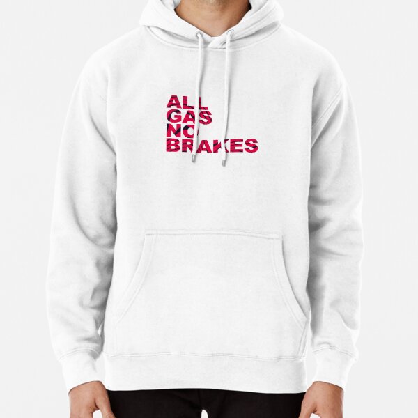 All Gas No Brakes Logo Pewdiepie Pattern Pullover Hoodie RB2405 product Offical Channel 5 Merch