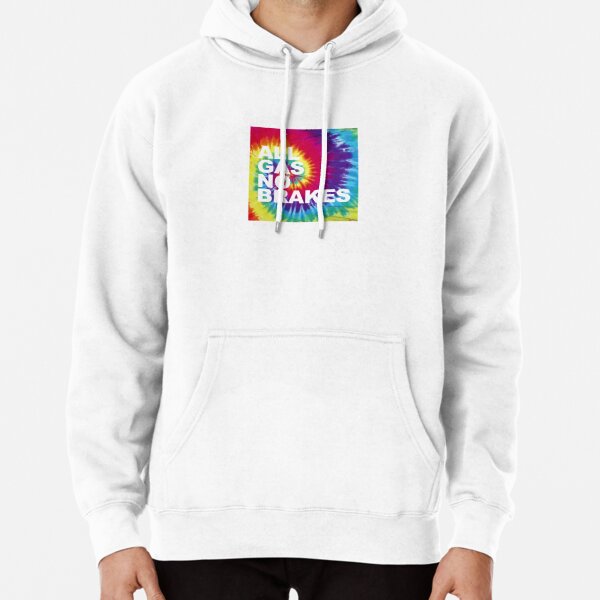 All Gas No Brakes Logo Rainbow Block Pullover Hoodie RB2405 product Offical Channel 5 Merch