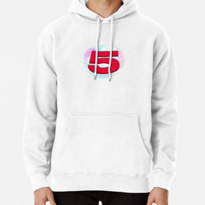 Channel 5 Logo Bubblegum Pullover Hoodie RB2405 product Offical Channel 5 Merch