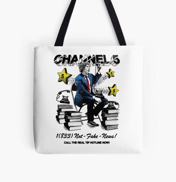 channel 5 news All Over Print Tote Bag RB2405 product Offical Channel 5 Merch