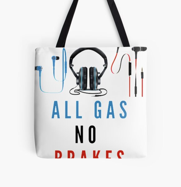 All Gas No Brakes                                          All Over Print Tote Bag RB2405 product Offical Channel 5 Merch