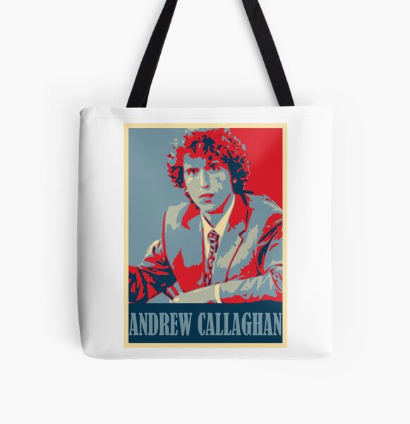 Andrew Callaghan All Over Print Tote Bag RB2405 product Offical Channel 5 Merch