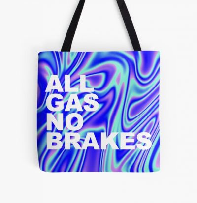 All Gas No Brakes Logo Pearlescent Block All Over Print Tote Bag RB2405 product Offical Channel 5 Merch
