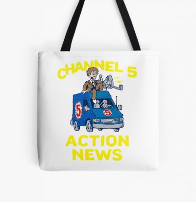 channel 5 news All Over Print Tote Bag RB2405 product Offical Channel 5 Merch