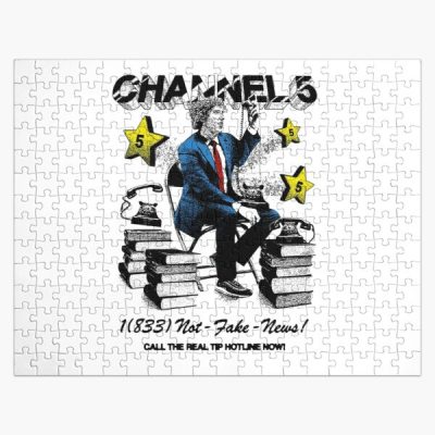 channel 5 news Jigsaw Puzzle RB2405 product Offical Channel 5 Merch