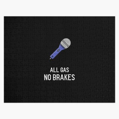 All Gas No Brakes - Andrew Callaghan YouTube Inspired Jigsaw Puzzle RB2405 product Offical Channel 5 Merch