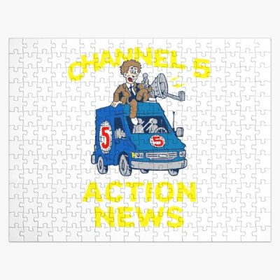 channel 5 news Jigsaw Puzzle RB2405 product Offical Channel 5 Merch