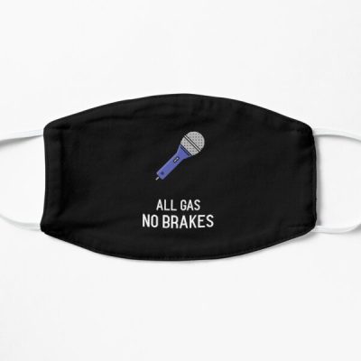 All Gas No Brakes - Andrew Callaghan YouTube Inspired Flat Mask RB2405 product Offical Channel 5 Merch