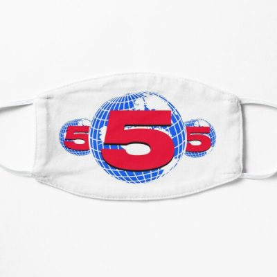 andrew callaghan channel 5 news Flat Mask RB2405 product Offical Channel 5 Merch