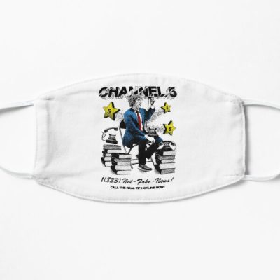channel 5 news Flat Mask RB2405 product Offical Channel 5 Merch