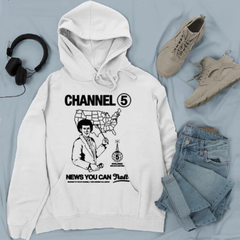 Channel 5 the characters shirt, hoodie, sweater, long sleeve and tank top